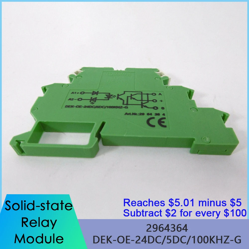 2964364 DEK-OE-24DC/5DC/100KHZ-G Solid-state Relay Module Fast Ship High Quality