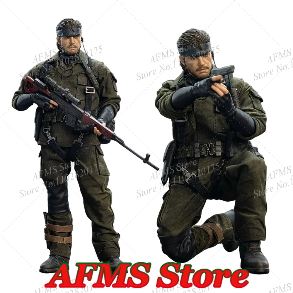 

Kraken Studi o 1/12 Scale Collectible Figure Viper Agent Snake Tactical Espionage Game 6Inch Men Soldier Action Figure Model