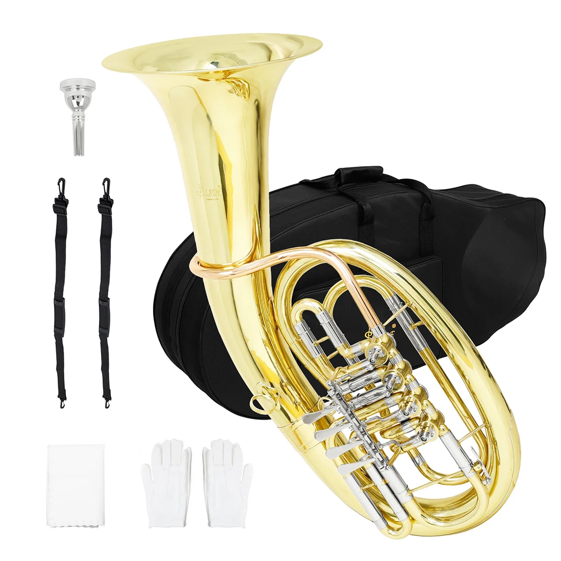 SLADEユーフォニアム 4フラットキー ブラスボディ ユー - Musical Instrument Euphonium のレビューと価格