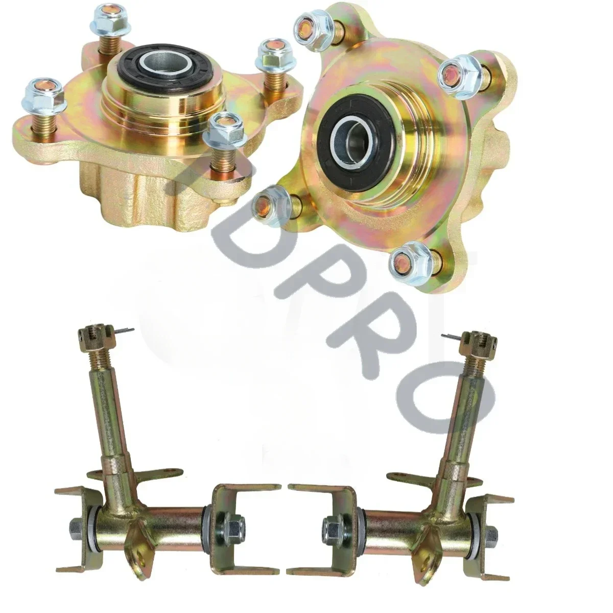 

TDPRO Replaceable 4 Stud Front Wheel Hub Knuckle Spindle For Buggy ATV Quad Hammer Motorcycle Accessories