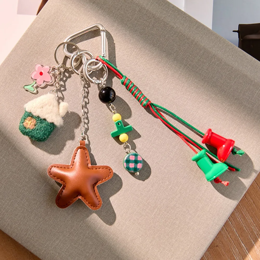 النايلون النسيج حبل الفطر مفتاح الحبل معكرون سوار فريد معلق حبل قوي أنيق اللون الشريط Bowknot حزام النساء