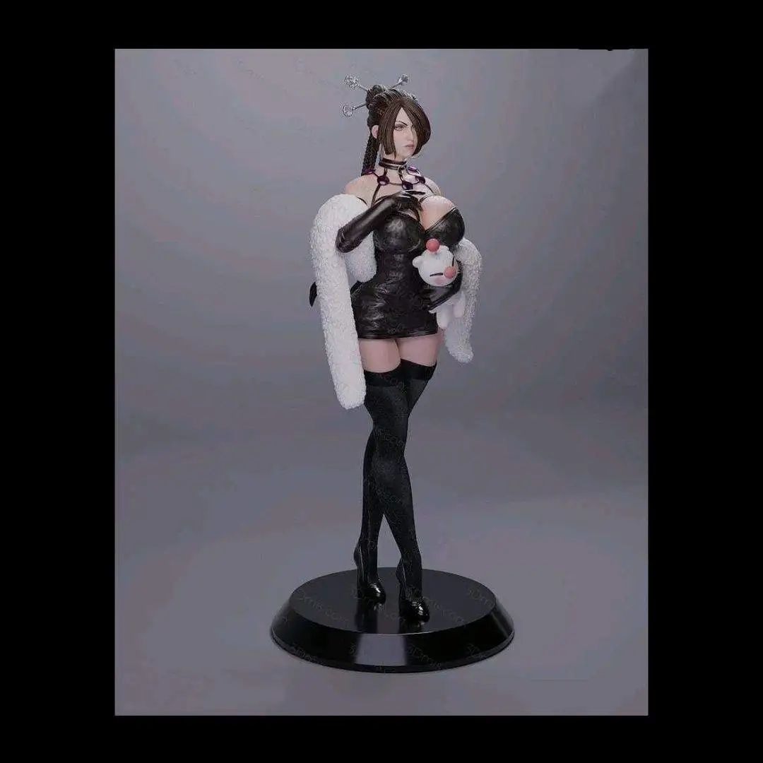 Figurine en résine à assembler, échelle 1/24, 80mm de hauteur, Kit de modèles, le gardien de la beauté dodue, Nsfw, deux versions, jouet non peint non assemblé