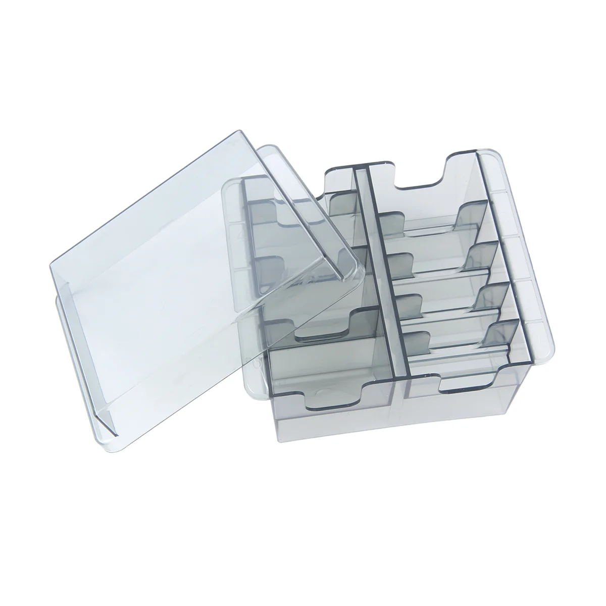 

Hot sale Grid Base Storage Box for 8Pcs Hair Clipper Trimmer Limit Comb Guide Comb Barber Tool for Guide Combs