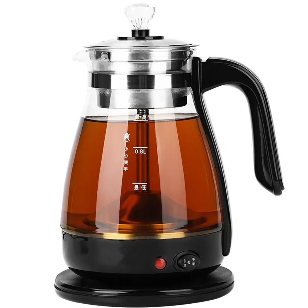 

1L Electric Kettle Automatic Tea Cooking Pot Glass Steaming Health Preserving Pot Multi Cooker Household Kettle