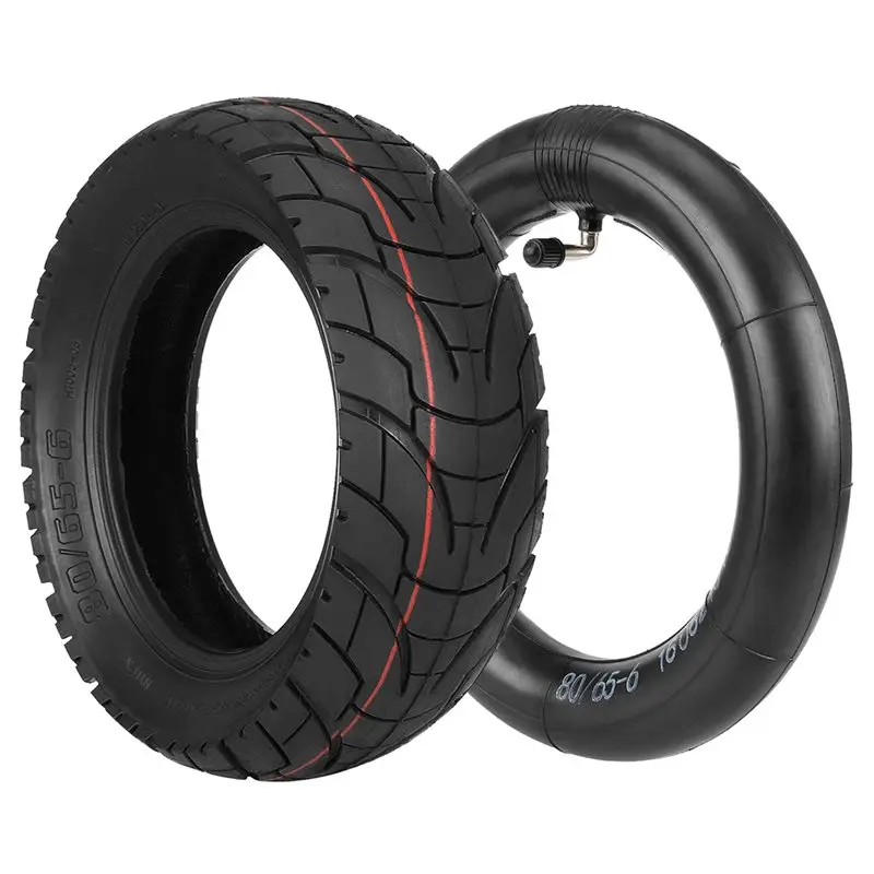 

Dropship-Off Road Inflatable Tyres 80/65-6.5 Outer Tire& Inner Tube For Zero 10X Scooters