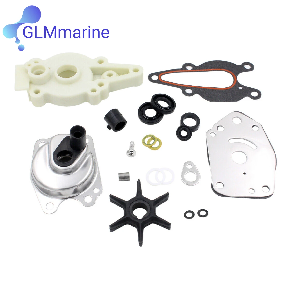 46-42089A4 Water Pump Impeller Kit 46-42089A3 Service Replacement Kit for Mercury Marine 6 8 9.9 10 13.5 15HP 46-42089A5 18-3149