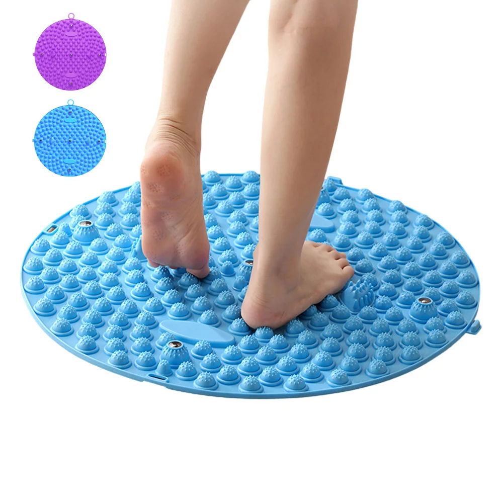 

Durable Soft TPE Foot Massage Mat Blood Circulation Thickened Acupressure Plate Running Yoga Workout Acupuncture Point Massager