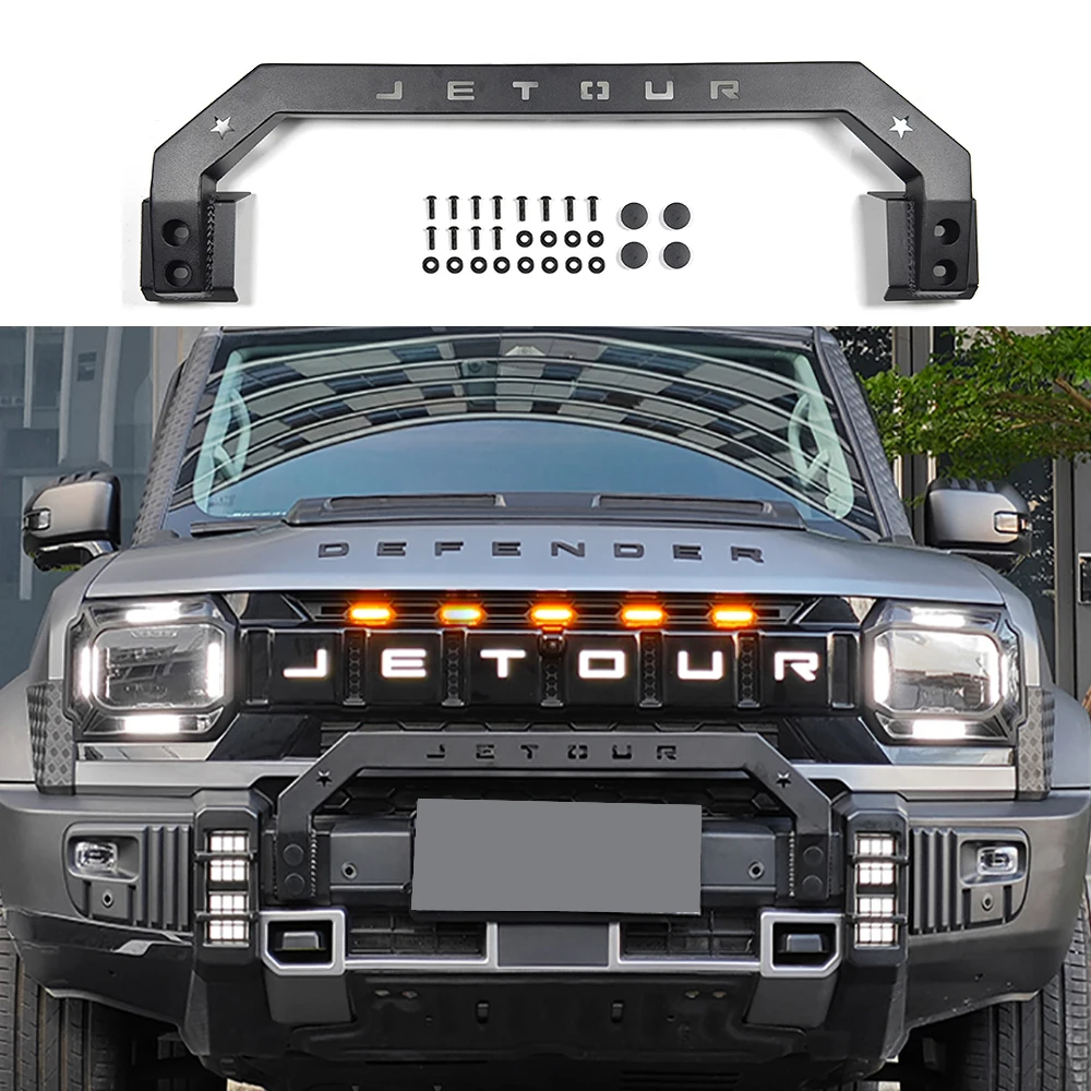 Front Bumper Dedicated Off-road Protective Bumper For Chery Jetour Traveler T2 2023 2024 2025 Modification Exterior Accessories