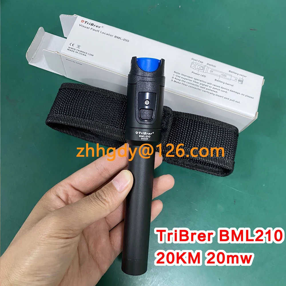 

TriBrer BML210 20mw VFL Fiber Optic Visual Fault Detector Pen 20MW Visual Fault Locator Original Free Shipping