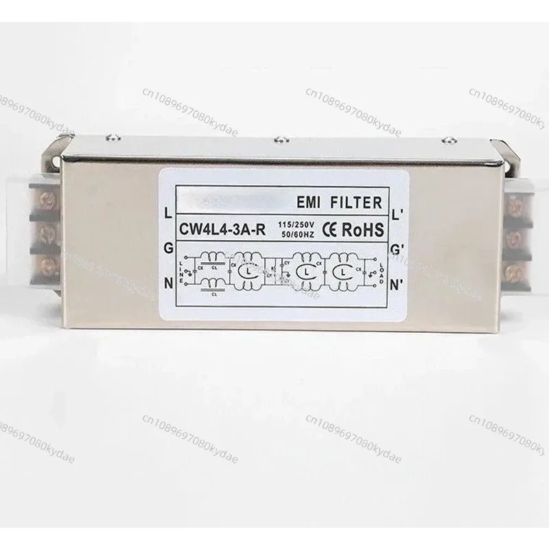 Single-phase Four-stage AC 220V Power Supply Filter CW4L4-30A-R Anti-interference Enhanced Type