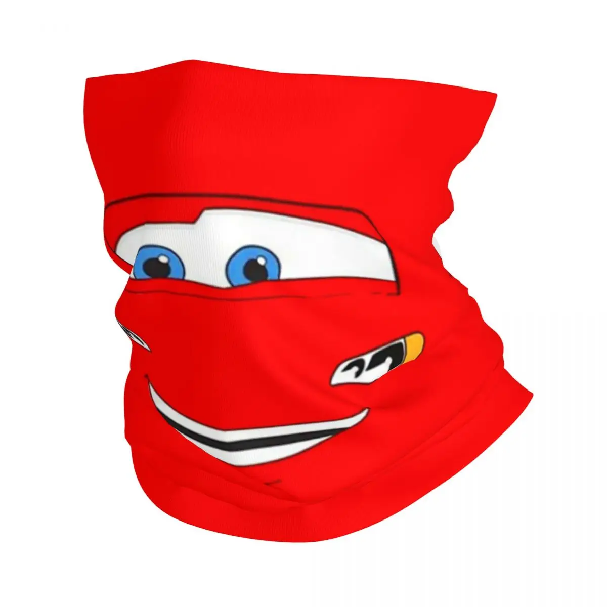 

Бандана на заказ Happy Cars Lightning McQueen, теплая бандана для мужчин и женщин, зимний лыжный походный шарф, гетры с героями мультфильмов, чехол для лица