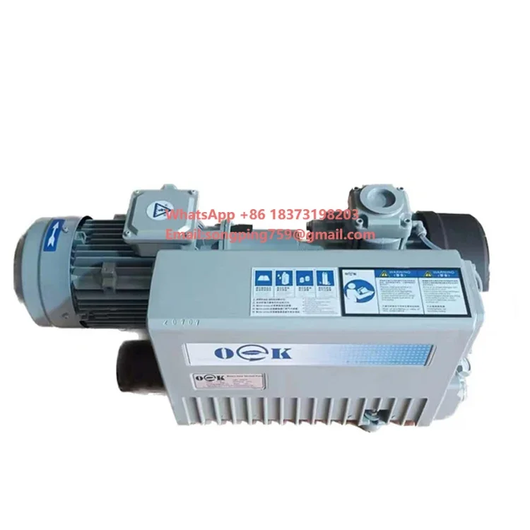 

OEK QV-100 Single-stage Oil-sealed Vane Vacuum Pump OEM Three-Phase Motor 2 Years Warranty