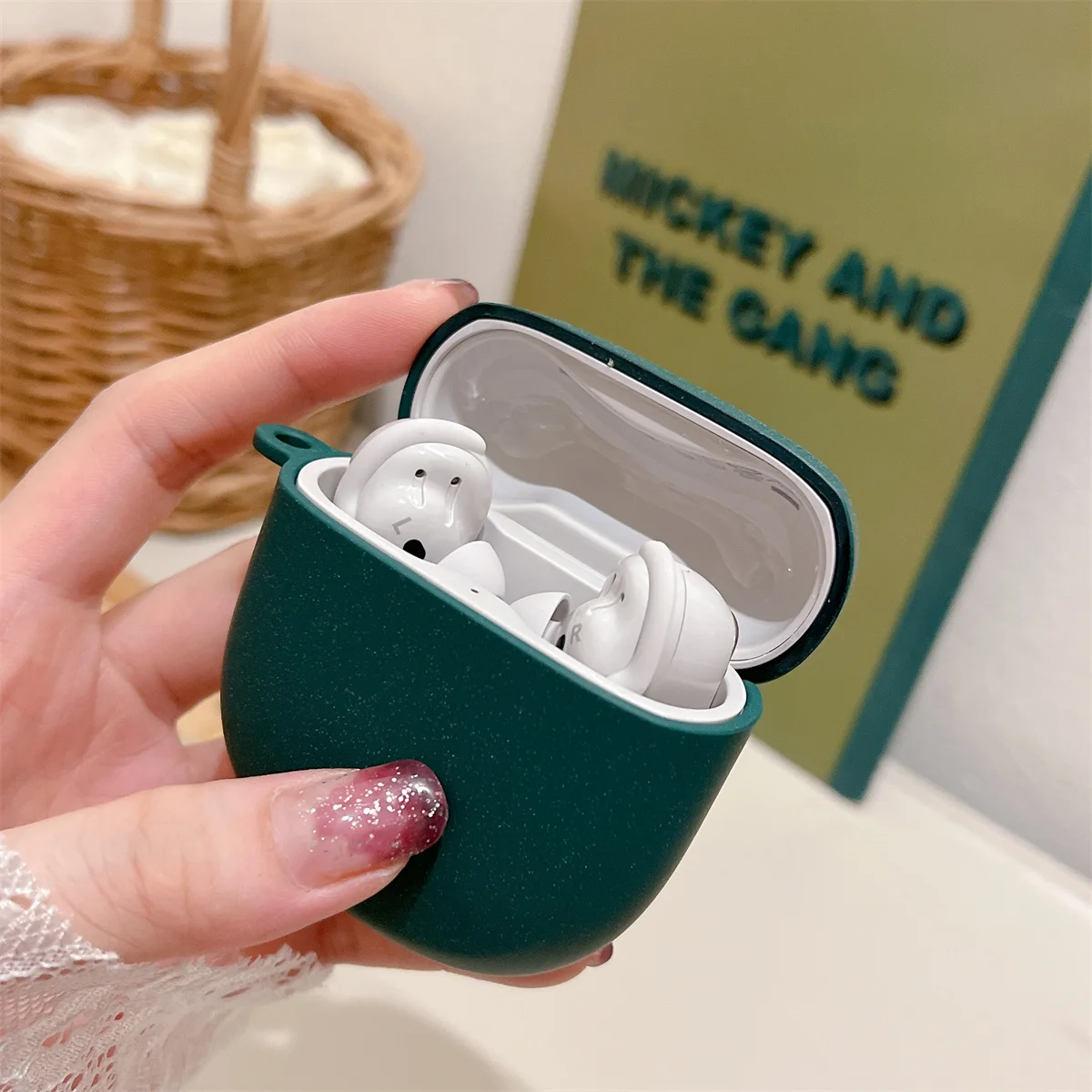 جراب حماية من القشرة الصلبة بلون BOSE ، سماعات أذن فائقة الراحة ، سماعات أذن هادئة مريحة ، علبة 2 Gen