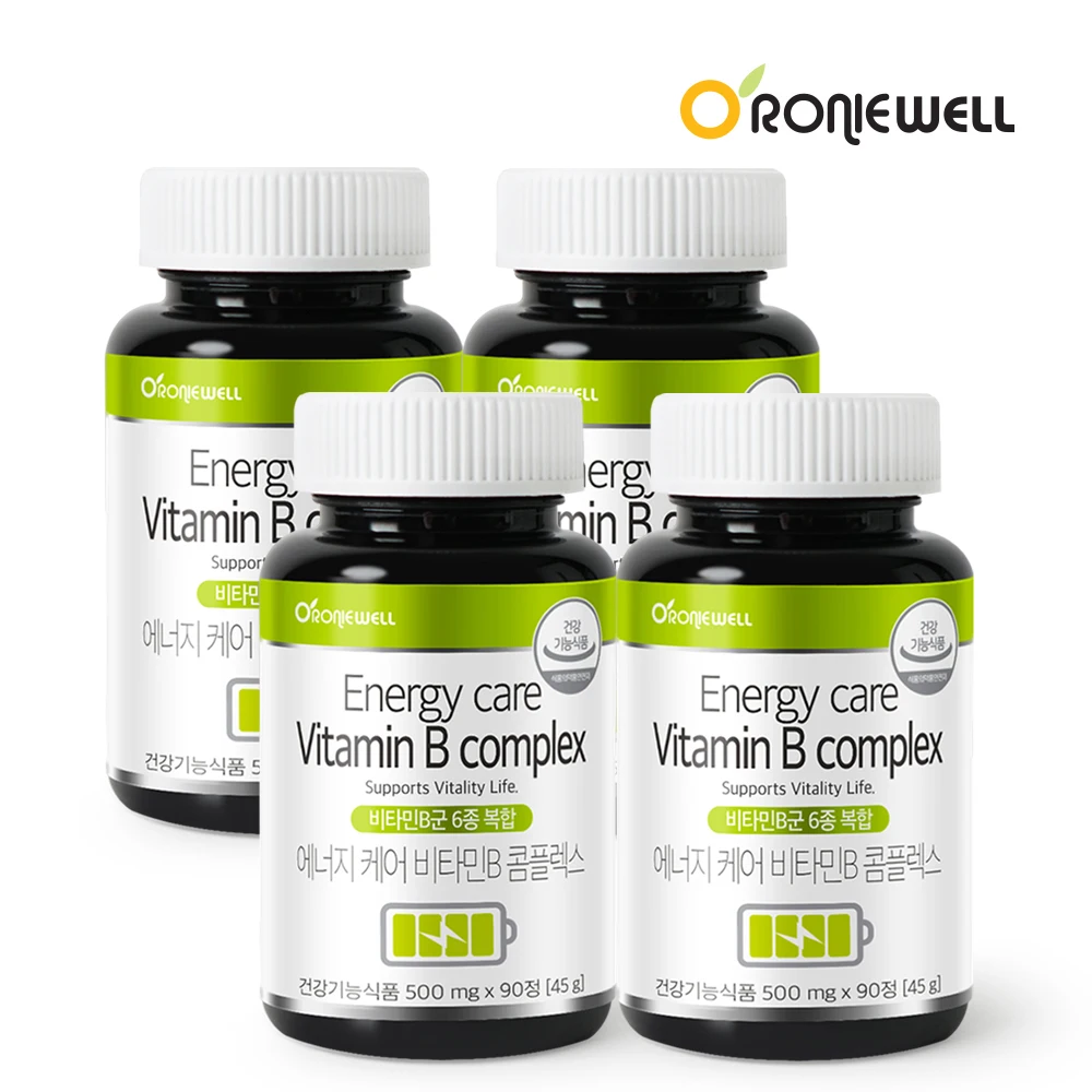 [Roniewell] Energy Care Vitamin B Complex 90x4 Pieses (12 Months Total)