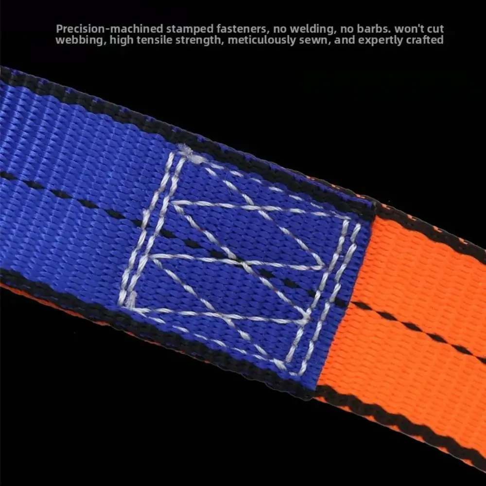 Double-hook Safety Belt Buffer Survival Rope Five-point Harness Wear-resistant High-altitude Safety Harness Rock Climbing