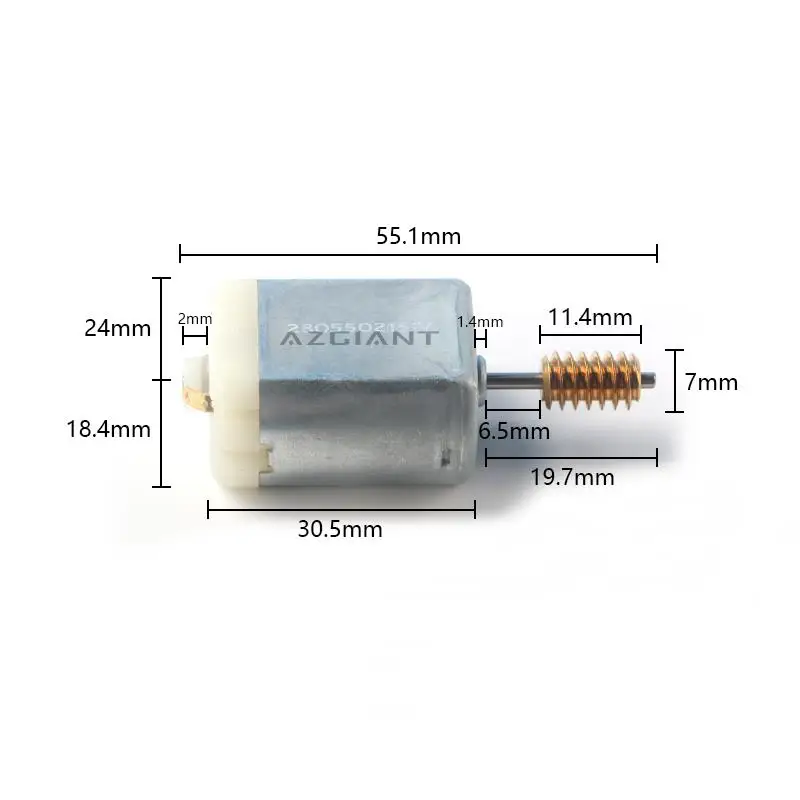 DC Motor for  Ssangyong Kyron Side Door Mirror Repair Mini Moter 12V,  2006-2010