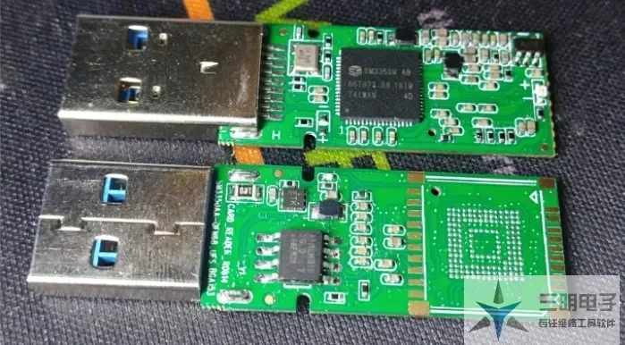2 pieces SM3350 Mobile Phone 153UFS2.02.1 Character to U Disk 4K High-speed Master Control PCB