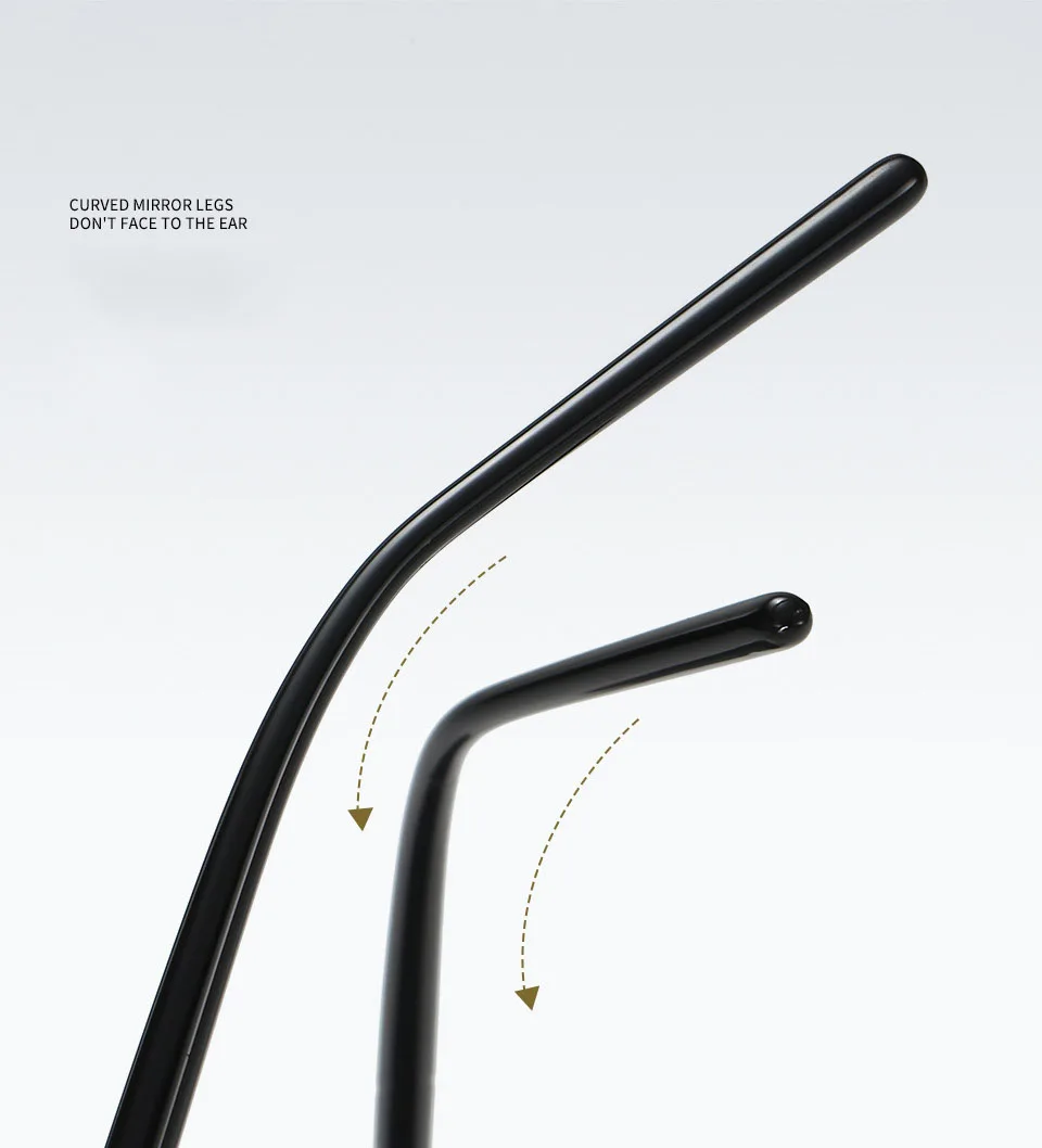 Legierung Pilot getönte Lesesonnenbrille Männer klassisch täglich schwarz fertig Presbyopie Brillen Outdoor Shade Brillen – Detail 18