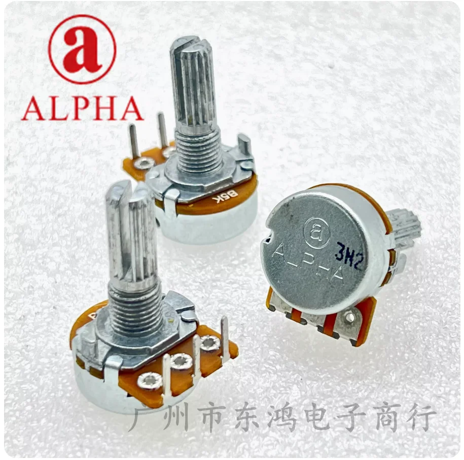 1pcs Taiwan ALPHA Alpha RV16AF-30-20KQ internal bending foot potentiometer 5K with 40 step shaft length of 20MM