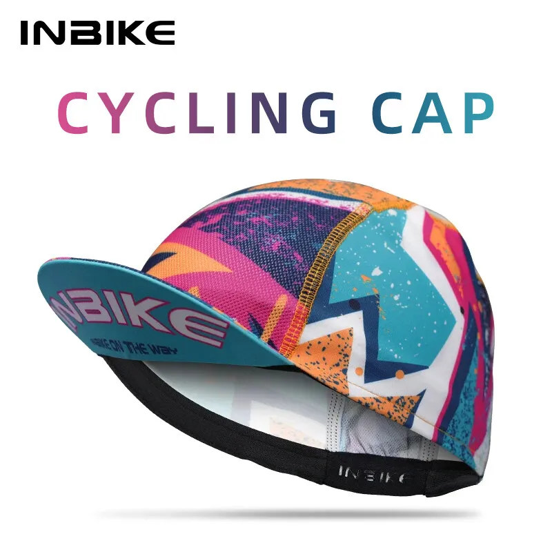 INBIKE-Boné de Ciclismo Respirável para Homens e Mulheres, Alta Elasticidade, Confortável, MTB, Road Bike, Esporte ao Ar Livre, Pesca, Verão