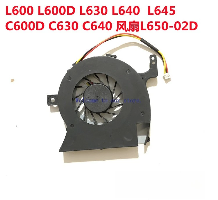 Para Toshiba L600 L600D ventilador Toshiba L645 L640 ventilador de refrigeración de CPU para ordenador portátil nuevo.