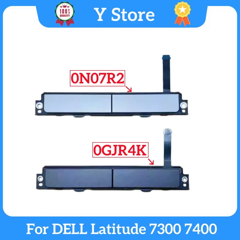 Y Store nuevo Original 0GJR4K para DELL Latitude 7300 7400 Laptop Touchpad alfombrilla táctil tablero de botones del ratón CN-0GJR4K GJR4K 0N07R2