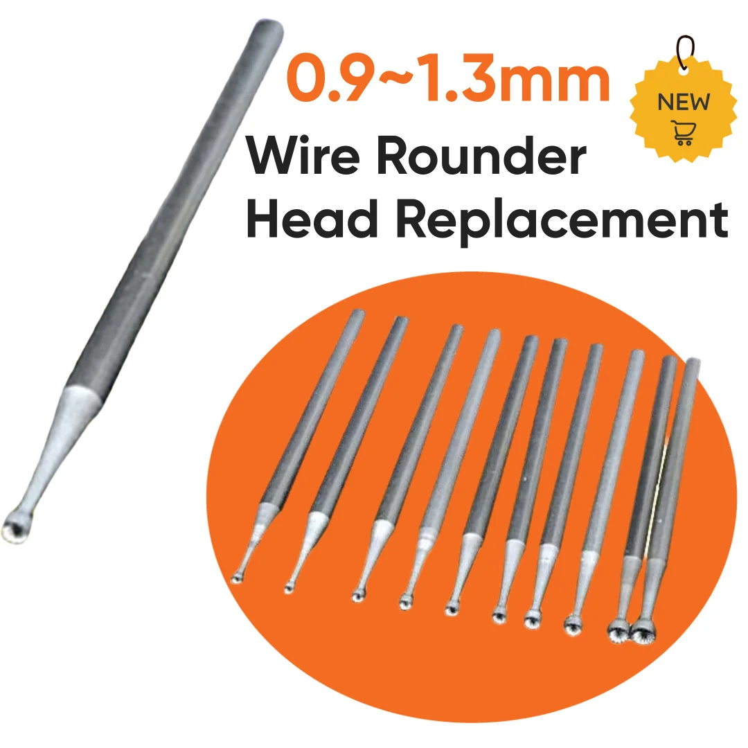 

Wire Rounder Shape Ends of Beading Wire Wire Working Tool Debur Wire End Durable DIY Jewelry Tool for Crafts Wire Twisting Tools