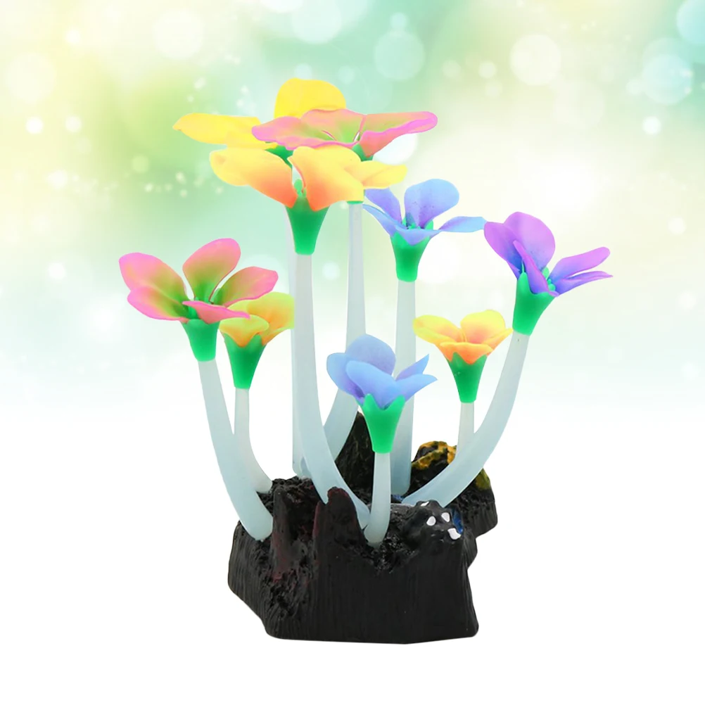 

Artificial Coral Aquarium Decor Lifelike Safe Non Toxic Water Plant L scape Accessories Fish Tank Decoration Fake Underwater