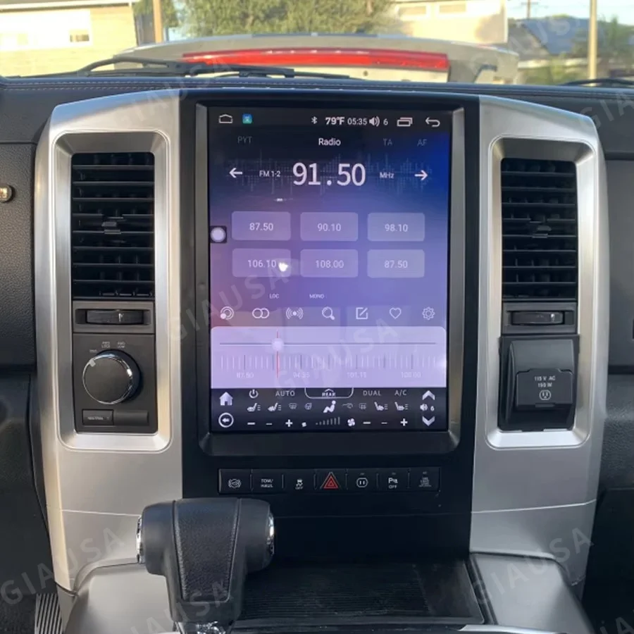 

12.1 Inches Android 13 Screen Radio 2din For Dodge Ram 2009 - 2012 GPS Carplay Car Multimedia Video Player Stereo Navi Head Unit