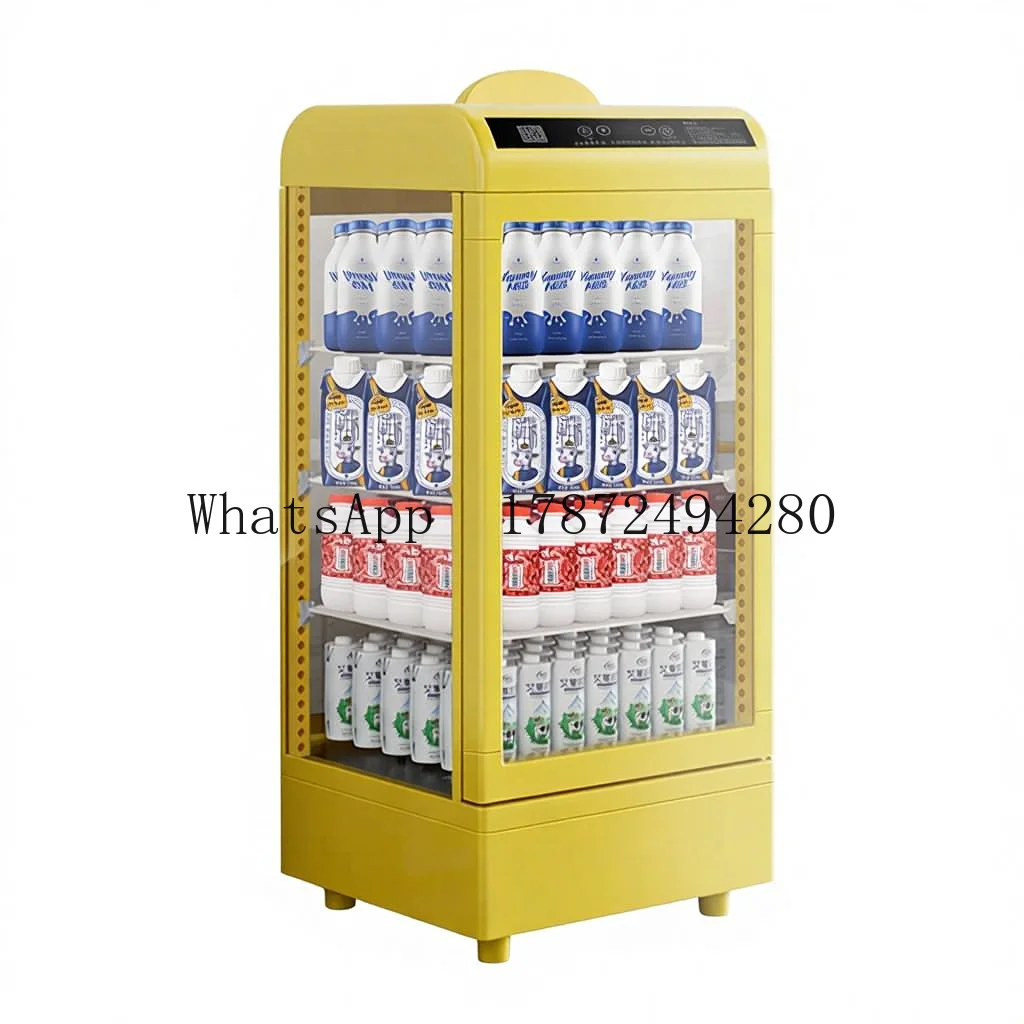 Electric Heating Cabinet 220V for Hotel Use with Glass and Wood Construction Winter Hot Drinks Beverages & Milk