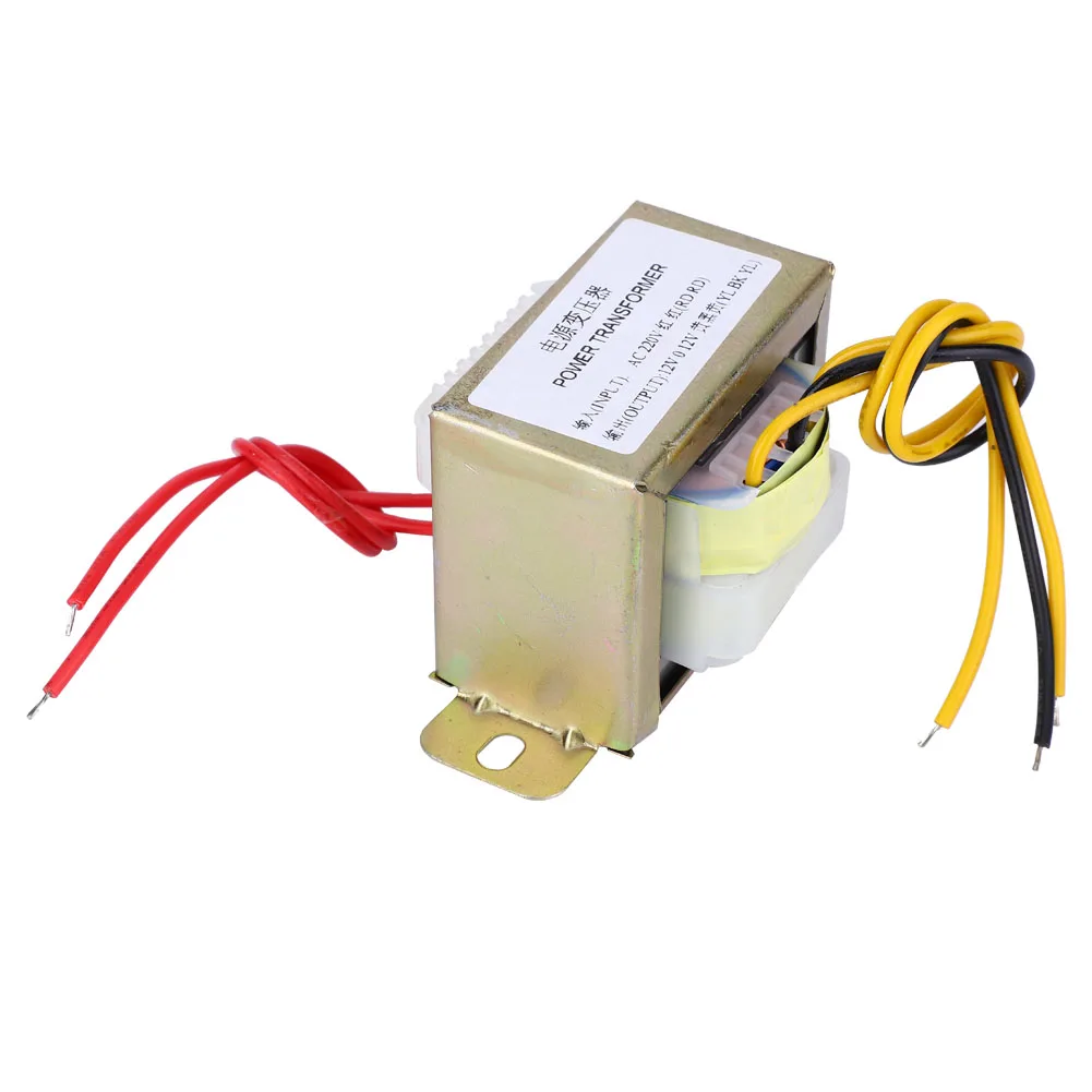 12V Power Transformer 2.1 Channel Amplifier Board Transformer Preamp Transformer 30W Pure Copper Input AC 220V