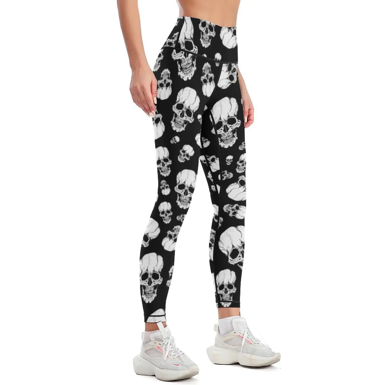 Skulls, Skulls and More Skulls Leggings workout clothes for gym's sportswear sport pants Sweatpants Womens Leggings