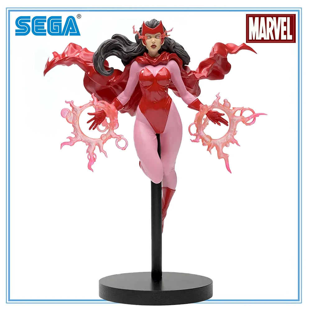 

100% Original in Stock SEGA ACT/CUT Premium Figure Avengers Scarlet Witch Collection Series Anime Figure Model Toys Garage Kit