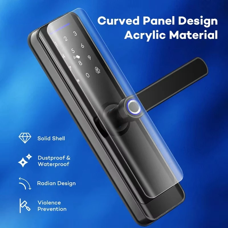 Digital Lock Smart Door Lock Fingerprint Card Key Tuya Door Lock TTlock