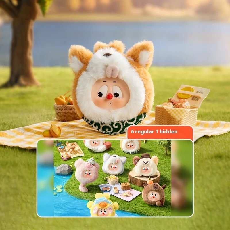 

Blind Box New Product Heyone Black Play Emodo Ronghua Animal 2025 New Boutique Trendy Play Handmade Ornament Birthday Gift