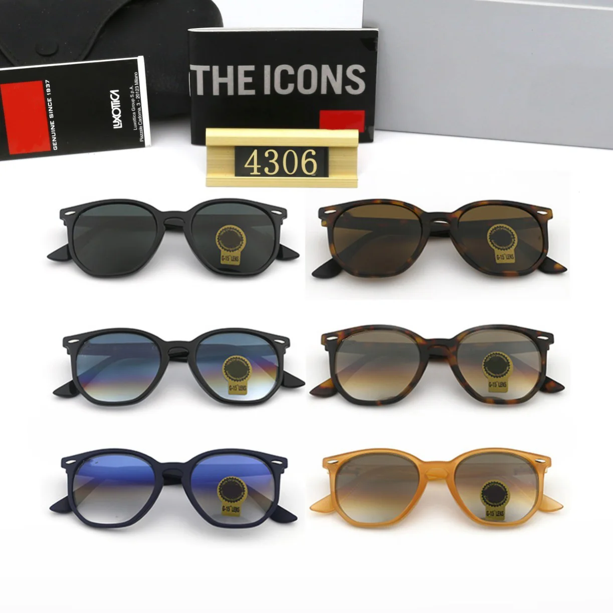 2024 New Oval Large Frame Versatile Sunglasses, Trendy and Personalized, Men's and Women's Styles, Anti Strong Light