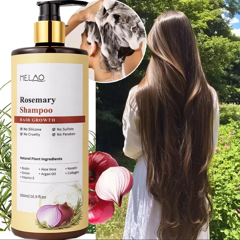 Biotin Rosemary and Onion Shampoo 3 in 1 Shampoo,Deeply Clean and Moisturize Hair Dirt, Strengthens Hair, Reduce Hair Breakage