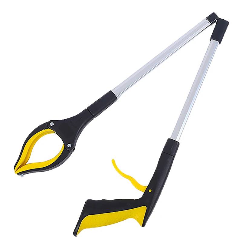 1Pc Foldable Gripper Extender Hand Tools Litter Reachers Pickers Collapsible Garbage Grabber Pick Up Tools Grabbers