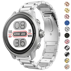 Stainless Steel Strap For COROS PACE 3 PACE2 Watch Band Metal Bracelet For Coros APEX 46mm 42mm APEX2 APEX2Pro 22mm 20mm Correa