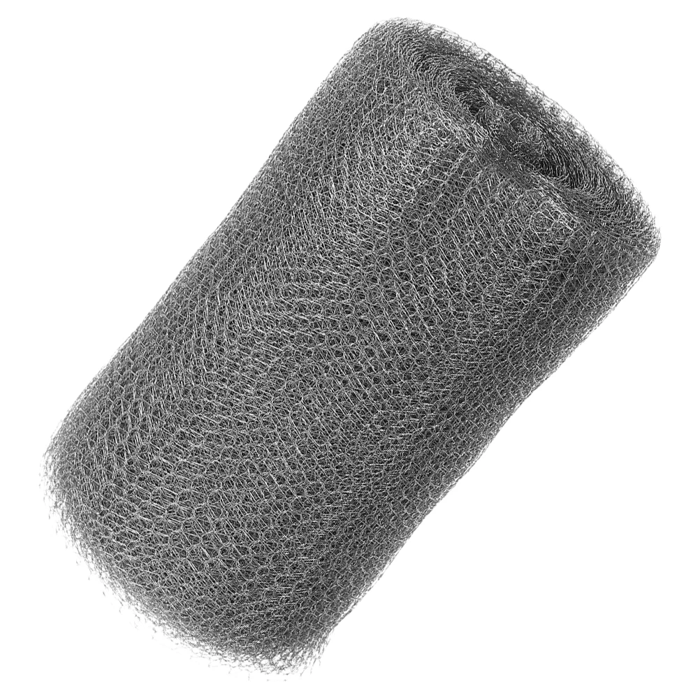 

Metal Mesh Netting Stainless Steel Wire Fabric 1 Roll Gap Filler for Wall Plant Hole Garden Tool Part Protection