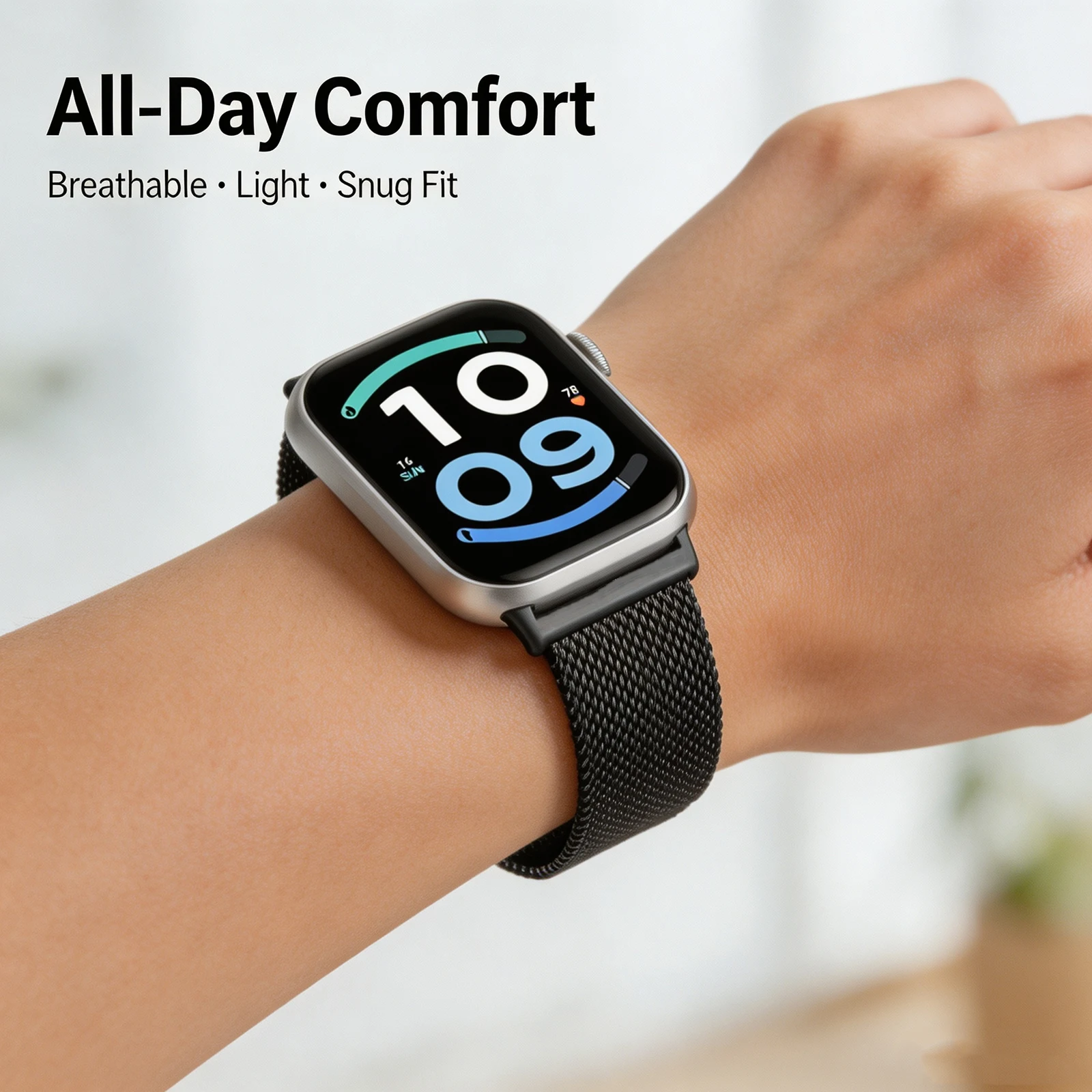 Metalen band voor de Redmi Wat - Milanese Loop Magnetic recensie en prijs