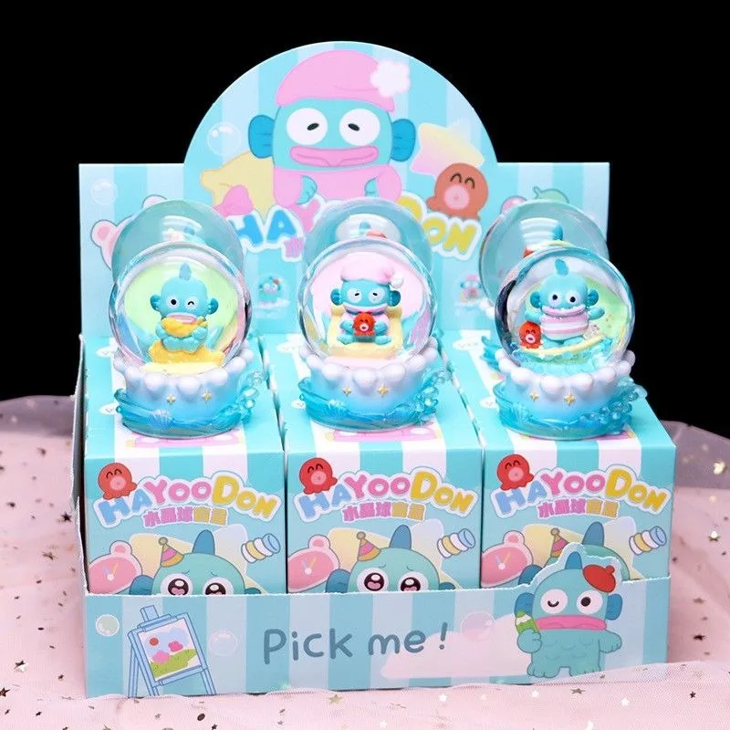 

Hangyodon Anime Kawaii Sanrio Ins Fashion Lovely Doll Pendant Cute Cartoon Colorful Crystal Ball Desktop Ornament Birthday Gift
