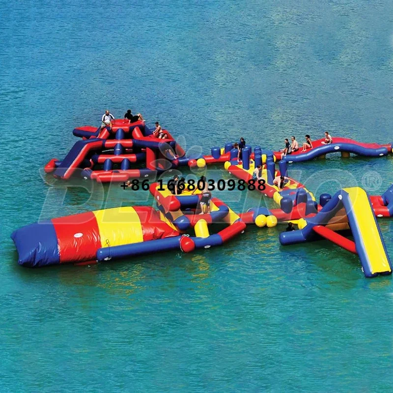 Ocean Inflatable Floating Water Playground Mega Inflatable Waterpark Prices, Inflatable Water Sport Games