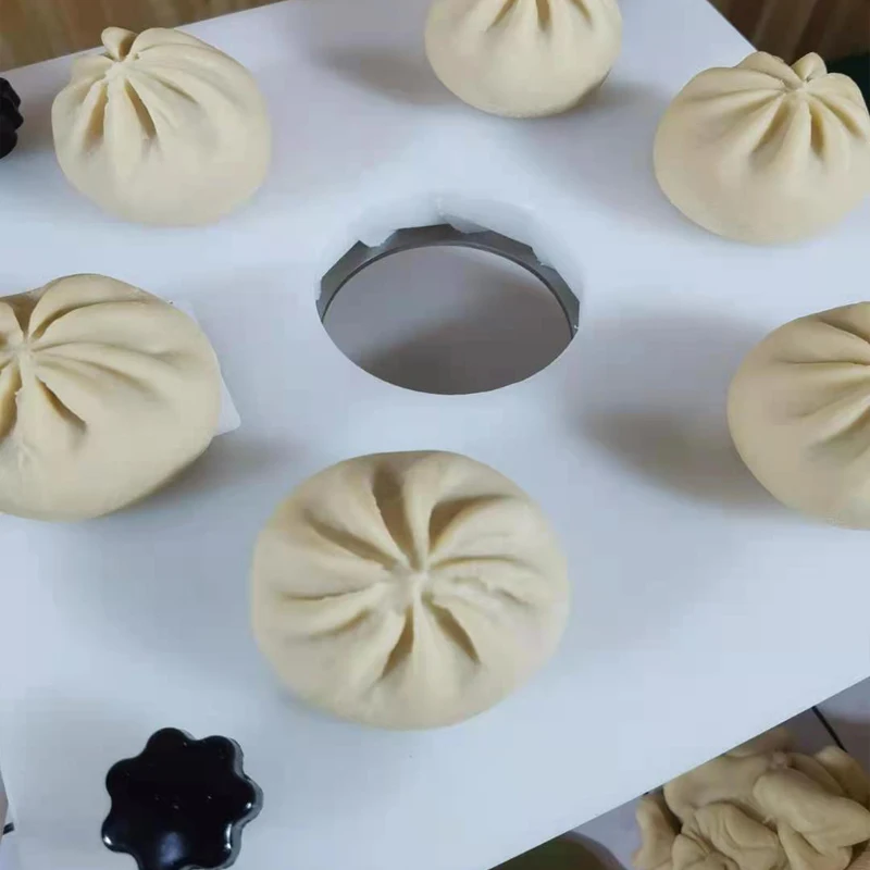 Macchina manuale per gnocchi di zuppa imitazione macchina per panini a vapore pressata a mano per uso domestico macchina per panini a vapore da cucina