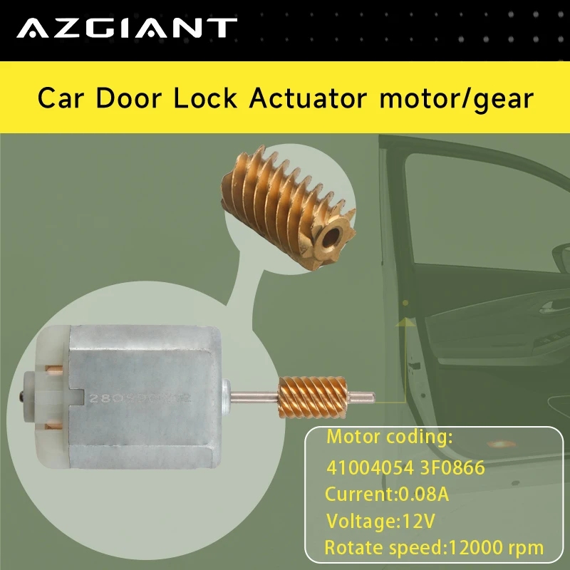 

Car Door Lock Actuator small motor 41004054 Worm 7T Disassembly Tools For 1998-2005 Ford Focus I MK1 Interior Replacement Parts