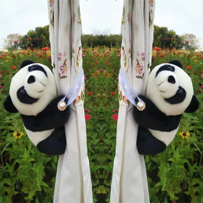 Panda style curtain strap creative cartoon doll cute and minimalist