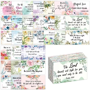 60pcs/paquete Tarjetas de versos bíblicos Tarjetas de oración para mujeres con versos bíblicos surtidos mini tarjetas de escrituras tarjetas inspiradoras tarjetas 10 mejores tarjetas de motivación de ventas - №10