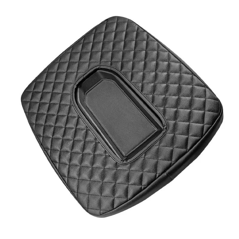 For Chevy Silverado Tahoe GMC Sierra Yukon 2019-2023 Jump armrest box cover protective cover armrest box mat mesh cover view 3