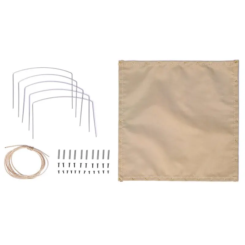 Orlandoo Hunter Rc Simulation Canvas Canopy Mx0061 M02 Diy Assembly Upgrade Spare Part For Electric Military Truck Hobbyists