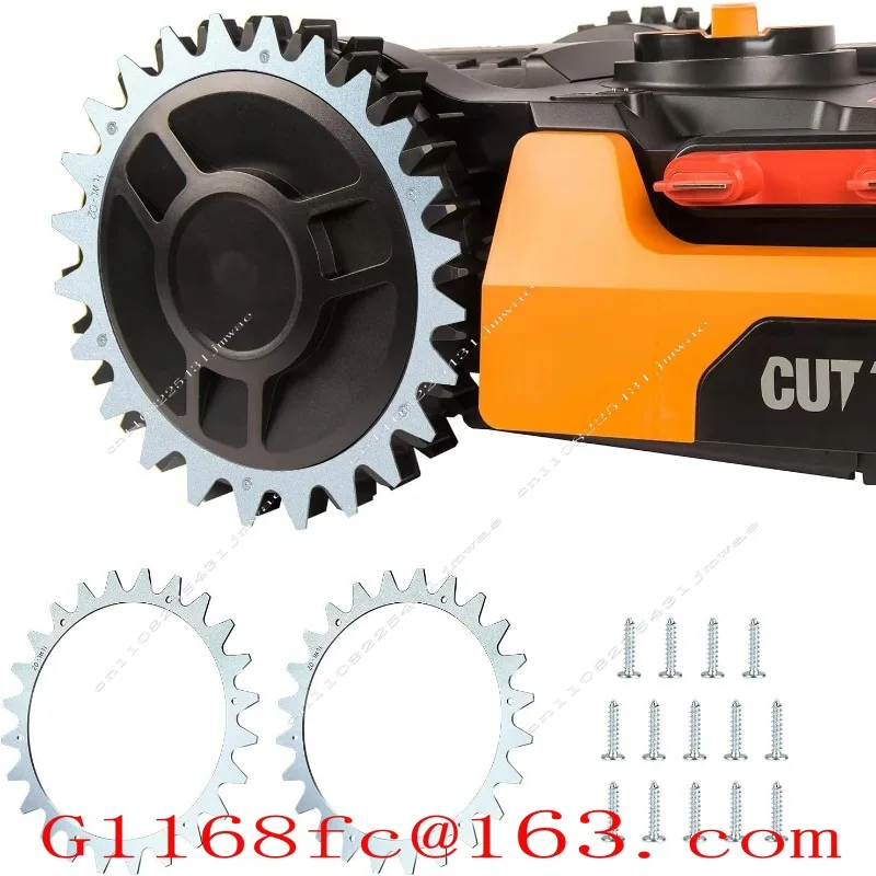 Suitable for Worx Landroid L Lawn Mower Robot TLWL-02 Traction Wheel Anti Slip Nail Anti Pulley
